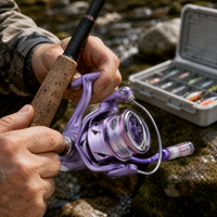 Haodun SE800S Ultralight Carbon Spinning Reel for Stream Lure Fishing