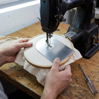 Industrial Sewing Machine Needle Plate for Embroidery and Flat Stitch Conversion