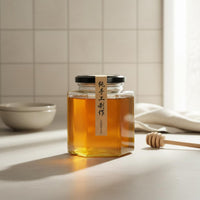Hexagonal Glass Jar Through Design Airtight Glass Jar Dustproof Clear Food Storage Canister for Beekeepers, Canners, Home Canning