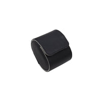 PU Leather Watch Roll Lightweight Single Watch Storage Box Individual Accessory Organizer Luxurious Lined Removable Pillow