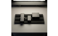 Molded Guitar Pedalboard Lightweight Foam Pedalboard Textured Finish Portable Guitar Pedal Board Recessed Channels