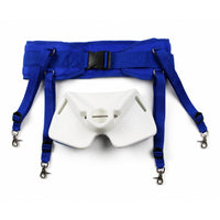 Adjustable Fishing Waist Belt with Rod Support Padded Rod Support Harness Cushioned Fighting Belt Lightweight for Anglers