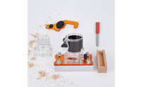 Trimming-Base Router Base Plate Clamping Slotting Bracket Fit Positioning Bracket