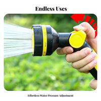 Multi-Purpose 10 Pattern Hose Sprayer Easy to Install Garden Hose Spray Long-Lasting for Gardeners, Homeowners, Yard, Outdoor Cleaning