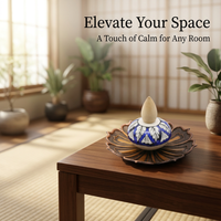Gold Finish Aroma Base, Antique Bronze Fragrance Holder, Ceramic Alloy Home Fragrance, Decorative Flower Meditation Room, Artistic Lotus Design