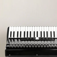Piano Accordion 120 Bass Accordion with Bag Premium Musical Instrument for Stage Performance, Practice