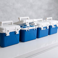 Portable Medical Vaccine Cooler Box with PU Insulation for Specimen Transport