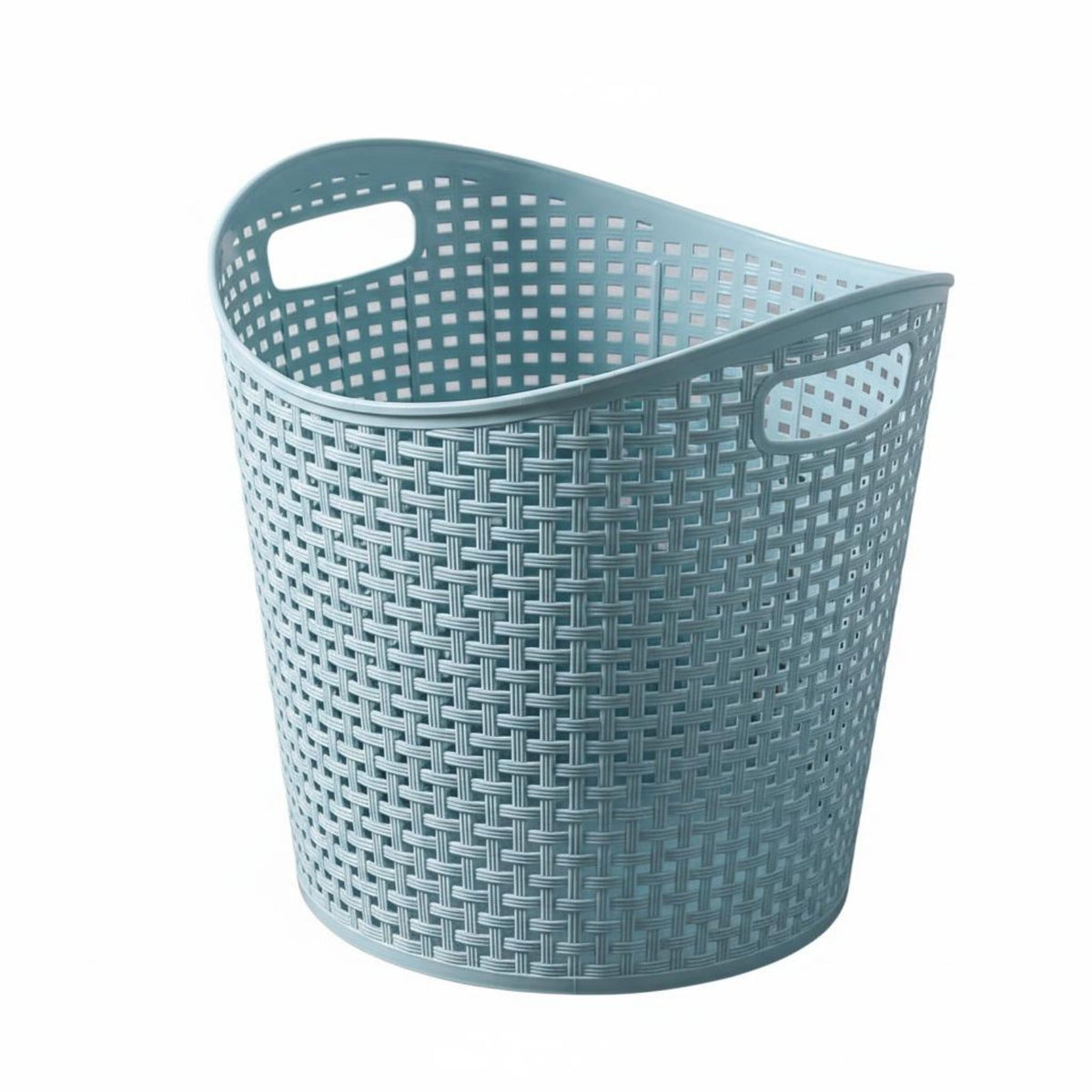 Imitation Rattan container Woven Design Laundry Hamper adaptable for Dormitory