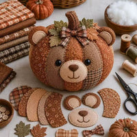 跨境时尚可爱新颖热卖Patchwork Pumpkin Friends拼布南瓜diy套装
