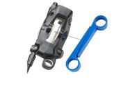 Hydraulic Disc Brake Reset Tool Nylon Material Bike Caliper Piston Tool Wear-Resistant Disc Brake Piston Spreader for Cyclists, Workshop