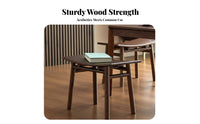 Chinese design Saddle Seat Stool Multi-Purpose Tea Bench space-saving Size Household Furniture High Weight Capacity for Adults, Homeowners, Living Room, Entryway, Bedroom, Kitchen