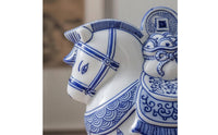 Horse Piggy Bank Ceramic Horse Change Bank Porcelain Style for Collectors, Shelf, Desk