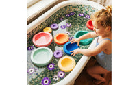 6 Pieces Foam Stepping Stones Set Stackable Balance Blocks Outdoor Play Equipment Indoor for Backyard
