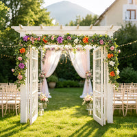 Artificial Rose Vine Home Decoration Faux Rose Flower Vine Wedding Decoration