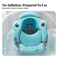 Non-Inflatable Baby Aquatic Aid Inflation-with Away Firm Foam Baby Aquatic Flotation Device Firm Foam Infant Aquatic Buoyancy