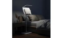 Book Stand, with Lamp Height Adjustable Book Stand, with Page Clips Tilting Furniture for Bedside