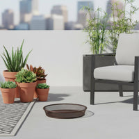Wire Mesh Bird Feeder Tray Fine Grid Round Bird Feeder Tray Flat Base