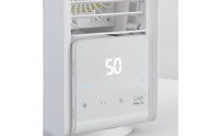 Water-Based Air Chiller with Water Tank Portable Desktop Air Chiller Oscillating Cooling Fan for Office