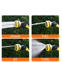 Hose Spray Nozzle with Adjustable Head Metal for Gardeners
