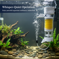 Aquarium Fish Tank Filter 3-in-1 Water Purifier Feces Collector Oxygenation Circulation Pump
