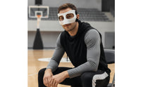 Cushioning Safety Mask with Cushion Pads Lightweight Nose Guard Non-Slip Pad Slim-Fit for Athletes