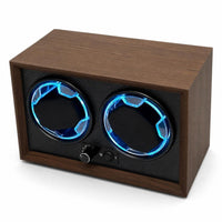 Automatic Timepiece Rotator Tabletop Dual Timepiece Rotator Adjustable Appliance for Dresser