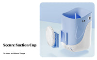 Sea Creature Shaped Toilet Brush Scratch Bristles Sea Creature Toilet Brush Set Space-Saving for Kids