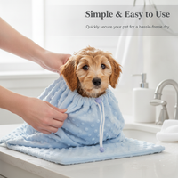 Small Pet Quick Dry Bathing Bag for Ferrets, Guinea Pigs, and Rats