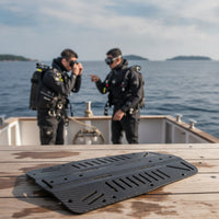 Backplate Contoured Harness Backplate Slotted for Technical Divers