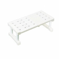 Adjustable Length Expandable Tension storage-space Saving Expandable Tension Rack Easy Installation Cabinet Organizer adaptable for Renters, households, Students, Under Sink, Kitchen, Bathroom, bookshelf