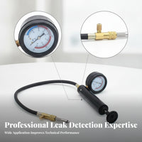 Rubber Suction Base Outboard Motor Gearcase Leak Tester Metal Fittings Hand Pump Leak Tester Brass Fittings for Marine Technicians