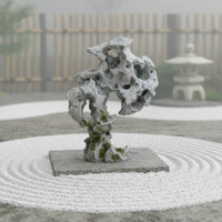 Lake Stone Imitation Asian Inspired Scholar's Rock Decoration Miniature Rockery Sculpture Naturalistic Design for Desktop