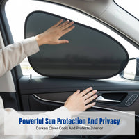Car Window Tint Cling Film, Heat Insulation, Universal Side Window Curtain, Privacy Protection