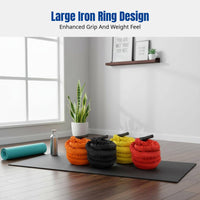 Battle Rope, Iron Ring, Power Training, Home Gym, Protective Sleeve