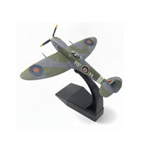 Static Airplane Model with Stand Collectible Fighter Aircraft Model Detailed Toy Plane Pre-Colored for Collectors, Office, Bookshelf