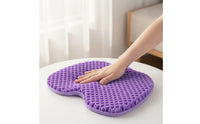 Cushioned Seat Pad Cushion Honeycomb Ergonomic Seat Pad Breathable for Commuters, Home Workstation