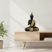 Buddha Statue Tabletop Thai Buddha Statue Decorative for Living Room, Entryway