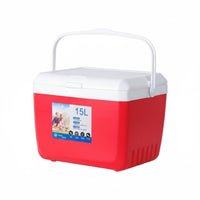 Insulated Container Leak-Resistant Portable Ice Chest Large Capacity Car Travel Insulated Container for Camping, Fishing