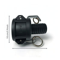 IBC Tote Adapter with Quick-Connect Leak-Proof IBC Tote Hose Adapter Watertight Compact for Liquid Transfer