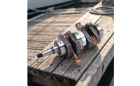 Crankshaft Assembly Connecting Rod Direct Replacement Crankshaft Assembly with Connecting Rod Machined for Boat Owners