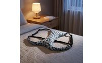 Contoured Breast Pad Anatomically Curved Breast Support Pad Adjustable Straps Textile-coveredCovered for Sleeping, Resting