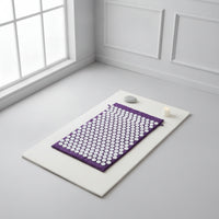 Acupressure Mat Relaxing Acupressure Mat with Sponge Padding Padded Pad for Yogis, Athletes, Domestic Relaxation, Mindful Stretching, Stretching