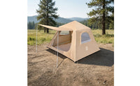 Quick Setup Inflatable Tent with Awning Long-Lasting Inflatable Cabin Tent Windproof Spacious for Families, Camping