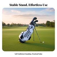 Golf Stand Bag Multifunctional Portable Golf Club Bag Multiple Storage Pockets Athletic Gear for Travel, Driving Range