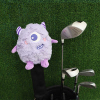 Golf Animal Headcover Little Monster Series Fairway Wood Cute Cartoon Club Head Cover