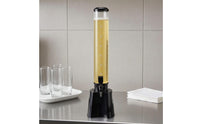Beer Dispenser  Easy to Clean Beverage Container  Smooth Pour Tabletop Drink Dispenser