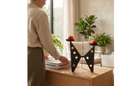 Tri-Armed Candlestick Retro 3 Arm Candle Holder Elegant for Entryway