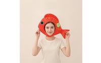 Aquatic Hat Novelty Aquatic Headpiece Costume Hat with Chin Strap Eye-Catching Headwear Comfortable for Cosplayers, Cosplay
