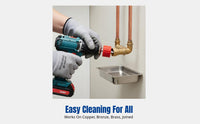 Cleaning Brush for Copper, Bronze, Brass with Stainless Steel Bristles