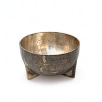 Decorative Fruit Tray Aluminum Fruit Tray with Feet Hammered Metal Bowl Sculptural Classically Designed for Dining Table